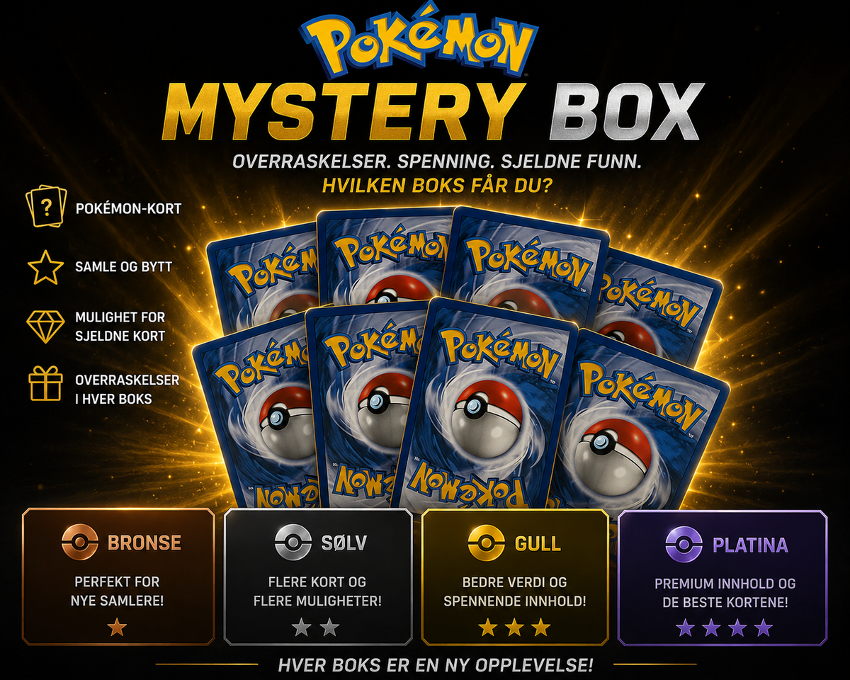 Pokémon Bronse Mystery Box 5 kort