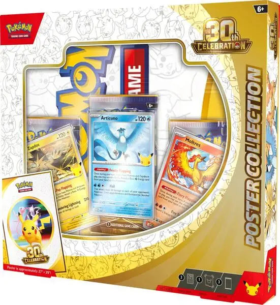 Pokémon TCG – 30th Celebration Poster Collection | FORHÅNDSBESTILLING