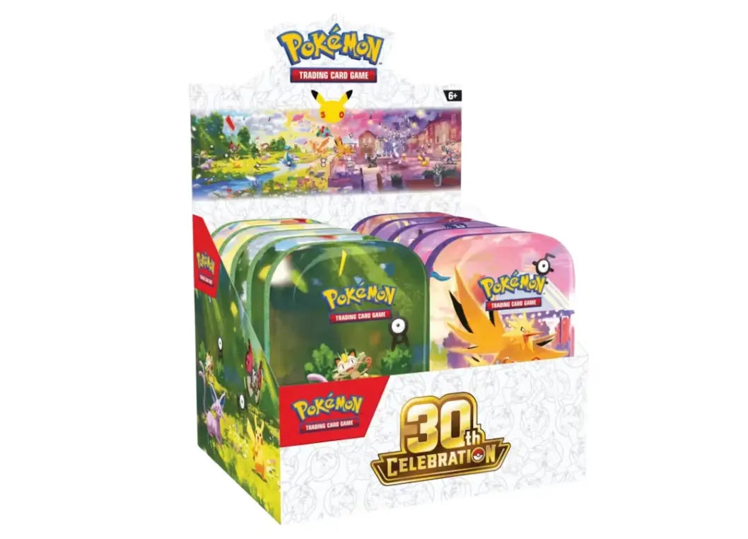 Pokémon TCG – 30th Celebration Mini Tin | FORHÅNDSBESTILLING