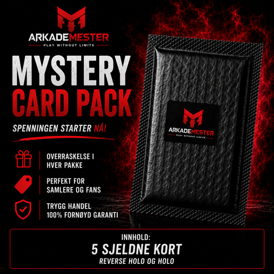 Mystery Card Pack – 5 Garanterte Kort