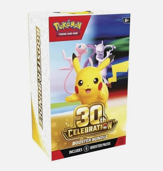 Pokémon TCG – 30th Celebration Booster Bundle | FORHÅNDSBESTILLING